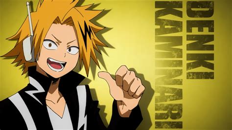 Denki Kaminari con su personalidad enérgica