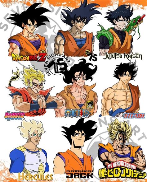 Collage de diferentes estilos de anime Yaoi