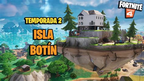 Captura de pantalla de la Isla Botín en Fortnite
