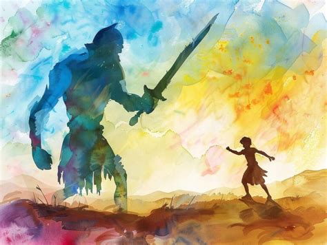 Ilustración de Happy y Charles enfrentando a un enemigo ilusorio