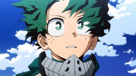 Ilustración de Meliodas y Deku frente a frente en un ring de batalla