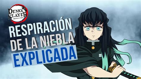 Muichiro Tokito ejecutando la séptima forma de su Respiración de la Niebla: Neblina