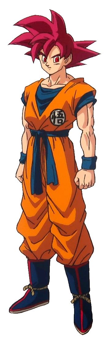 Goku como Supersaiyano Dios