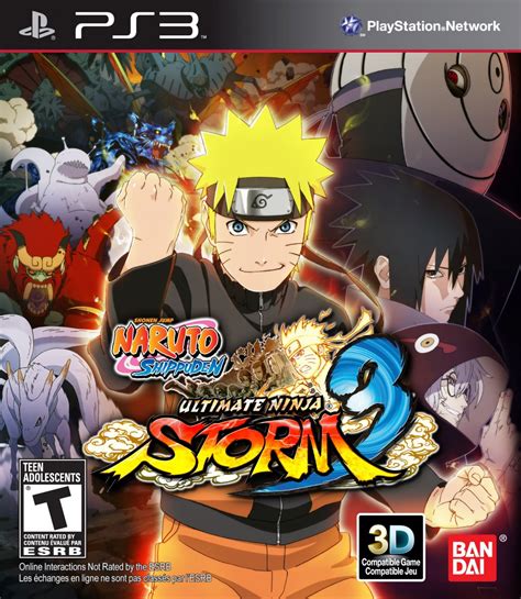 Portada de Naruto Shippuden: Ultimate Ninja Storm 3