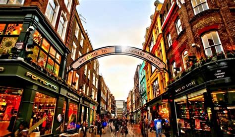 Tiendas en Carnaby Street, Londres