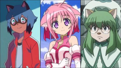 Personajes de Loveless con orejas y colas de gato