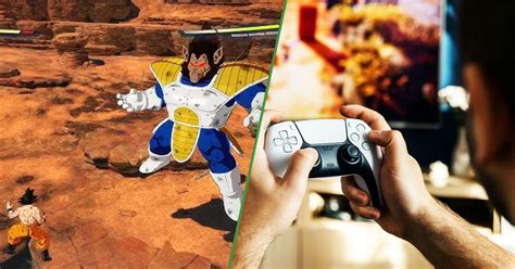 Vegeta en un videojuego de Dragon Ball