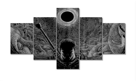 Ejemplo de cuadro de Berserk de cinco piezas