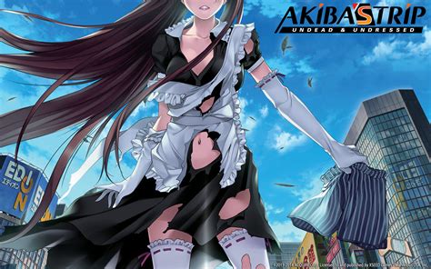 Póster promocional del anime Akiba's Trip