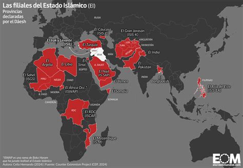Mapa de los ataques terroristas atribuidos a Osama bin Laden