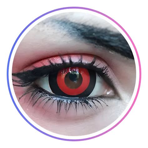 Lentes de contacto de Tokyo Ghoul UV reactivas