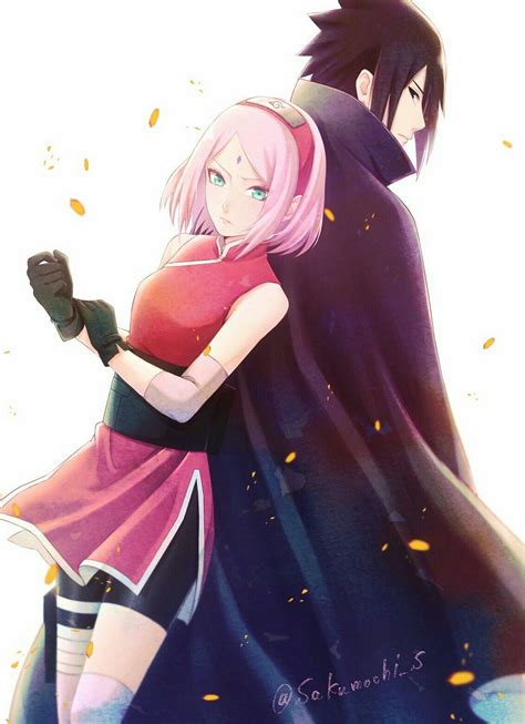Sakura Haruno y Sasuke Uchiha juntos