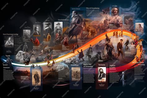 Infografía de la cronología de Bleach
