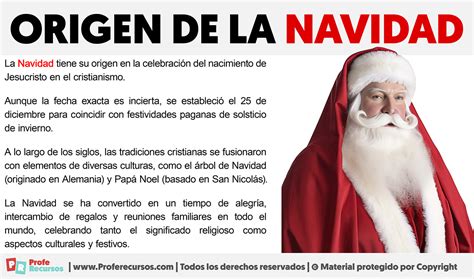 Infografía comparando el significado religioso de la Navidad con su interpretación comercial