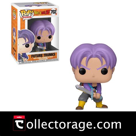 Figura Funko Pop de Trunks del Futuro con su espada