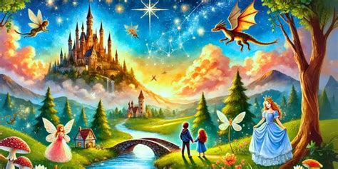 Personaje de cuento de hadas en un reino fantástico