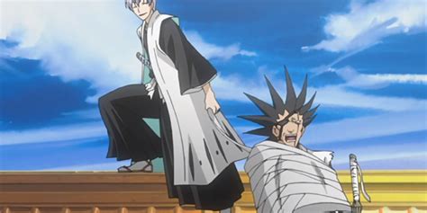 Gin atando a Kenpachi