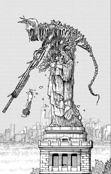 Estatua de la Libertad como arma en Chainsaw Man