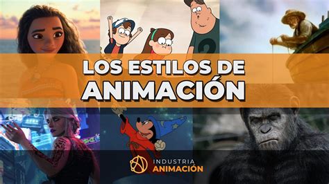 Comparación de estilos de animación