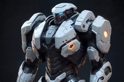 Robot blindado en modo asalto