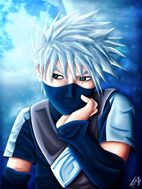 Imagen de Kakashi Hatake joven con su padre.