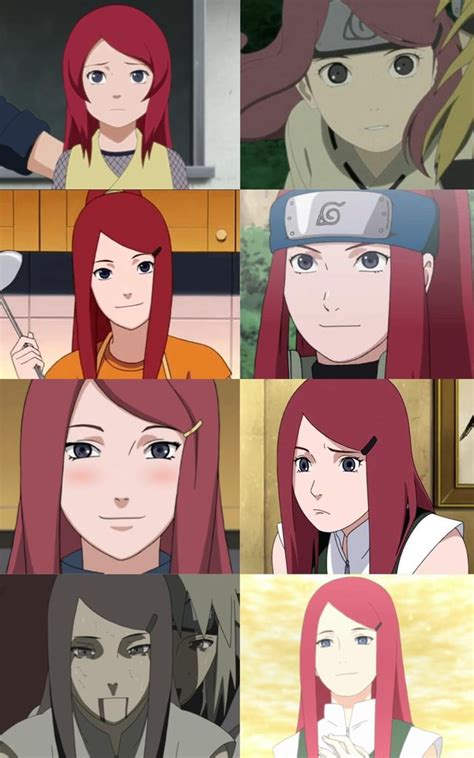 Kushina Uzumaki sonriendo