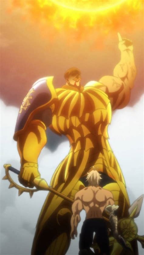 Escanor con el poder de Sunshine restaurado