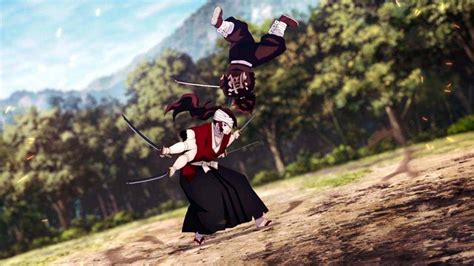 Tanjiro entrenando con el Yoriichi Tipo Cero