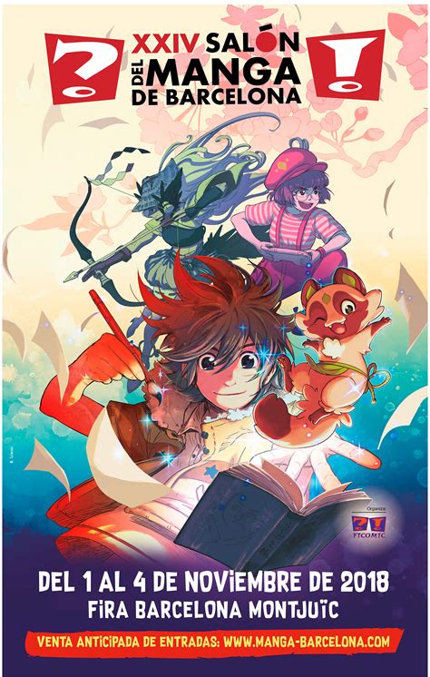 Póster promocional del Salón del Manga de Barcelona