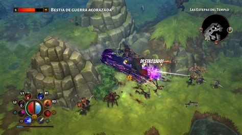 Ilustración de un Berserker de Torchlight 2 en acción con sus garras