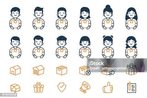 Ilustración de clientes satisfechos con sus compras