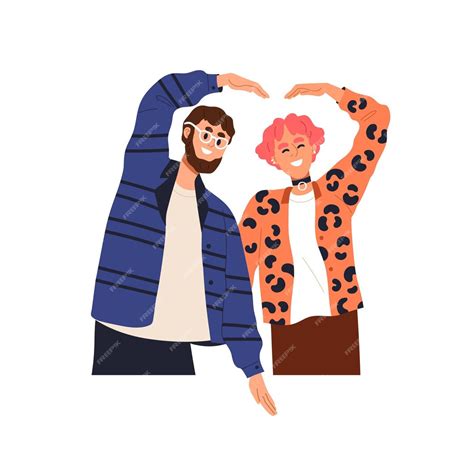 Ilustración de dos personajes masculinos en actitud romántica