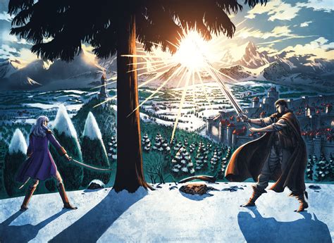 Escena de combate entre Guts y Bazuso