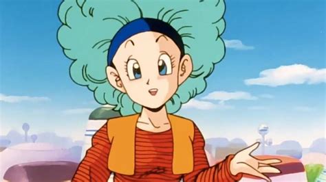 Bulma usando su inteligencia para ayudar en una crisis