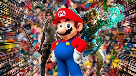 Ilustración de personajes de videojuegos adaptados al estilo doujin