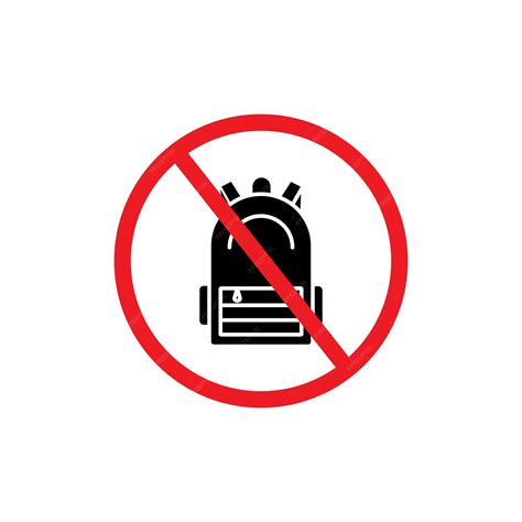 Iconos de seguridad para mochilas
