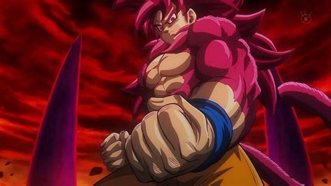 Transformación Super Saiyajin 4 de Goku