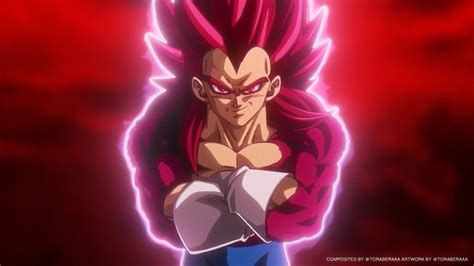 Transformación Super Saiyajin 4 de Vegeta