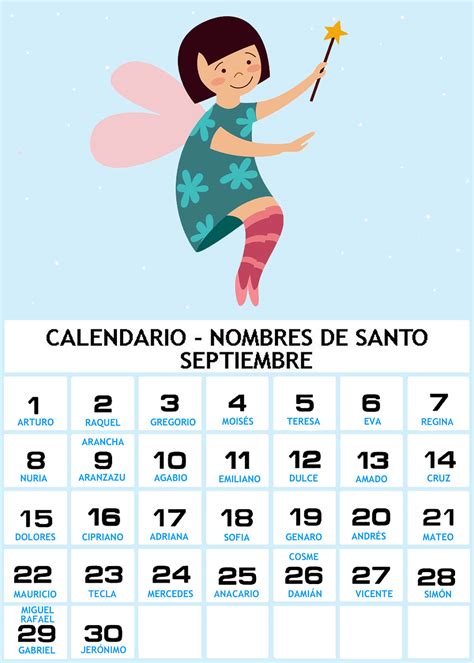 calendario con la fecha 9 de septiembre resaltada