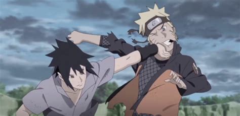 Sasuke en combate de Taijutsu