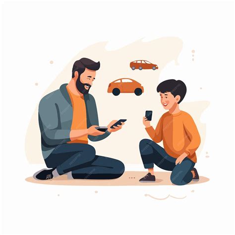 Personajes interactuando en un coche