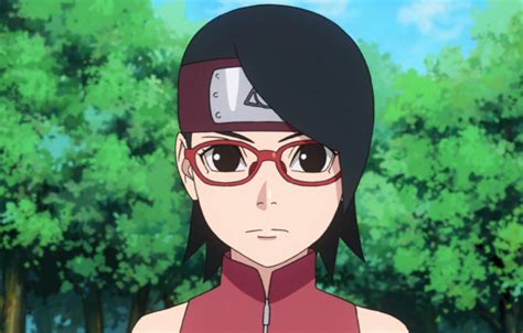 Naruto salvando a Sarada y Chōchō de Shin Uchiha