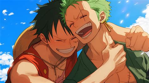 Roronoa Zoro uniéndose a Monkey D. Luffy