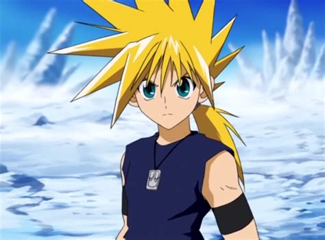 Ilustración de Ginta Toramizu entrando a Mär Heaven