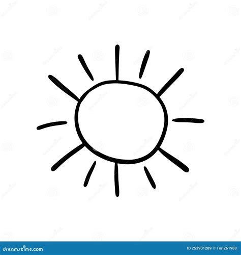 Ilustración conceptual de un sol negro