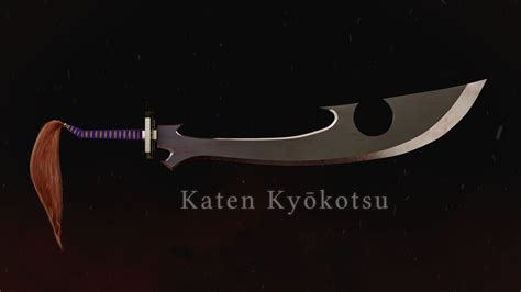 Ilustración de las espadas Katen Kyōkotsu