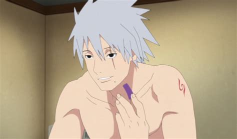 Kakashi Hatake sin su máscara