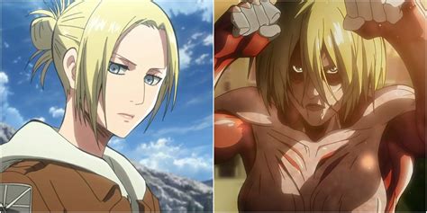 Ilustración de Annie Leonhart en su forma de Titán