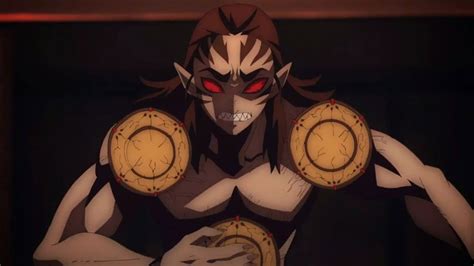 Demonio del Tambor Kyogai atacando con sus tambores