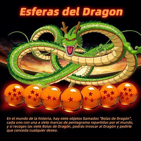 Diagrama de las Esferas del Dragón y su invocación